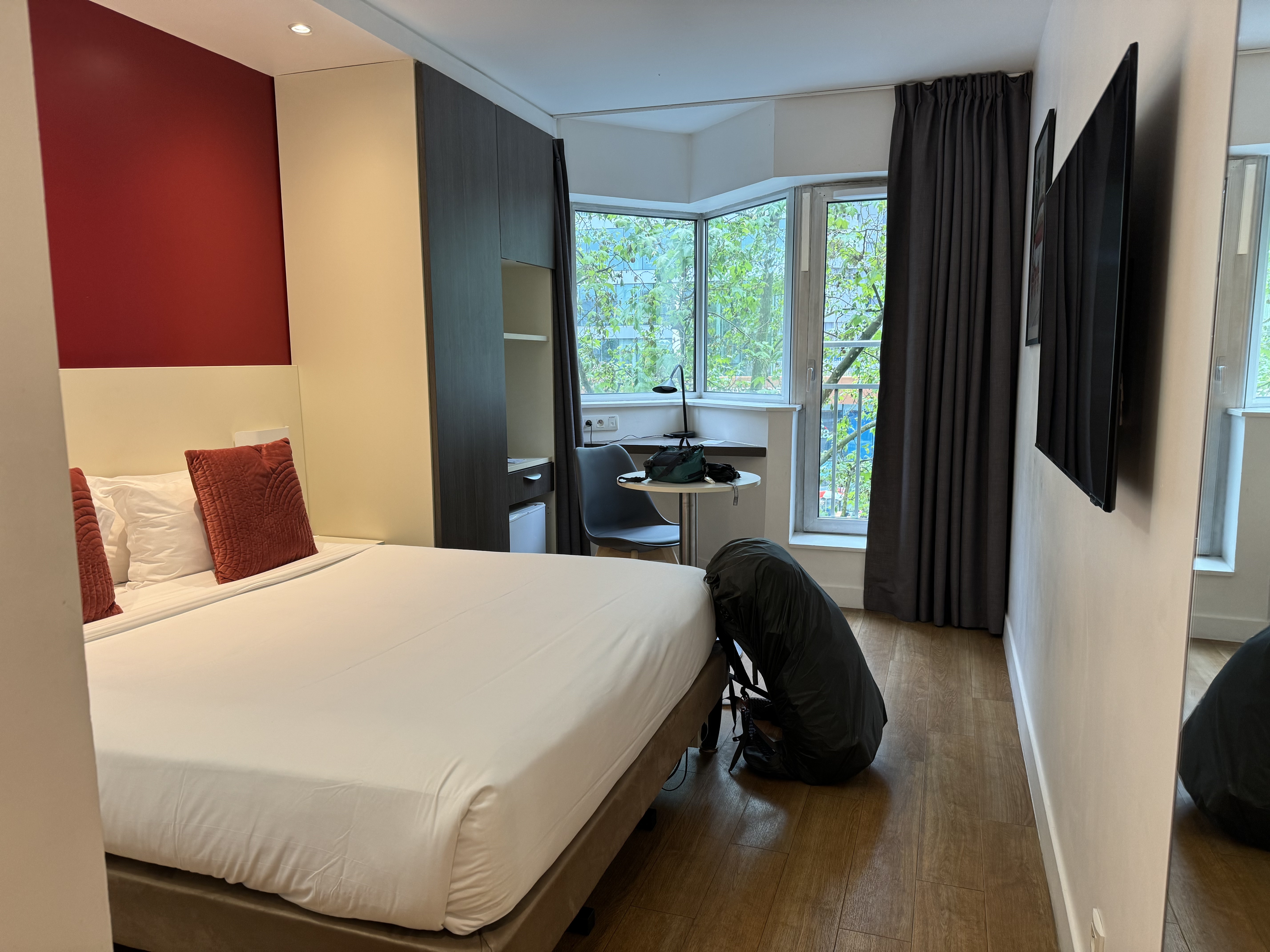 終於到達飯店了!